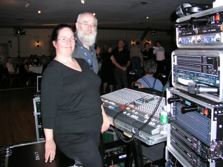 Rob & Deryl at mixer